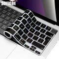 Keyboard Cover For 2005 - 2024 New M4/M3 Macbook Pro /Air 13/15/13.6/16/12 inch Skin (UK/US Layout)A2681/A2442/A2779/A2780/A2338. 