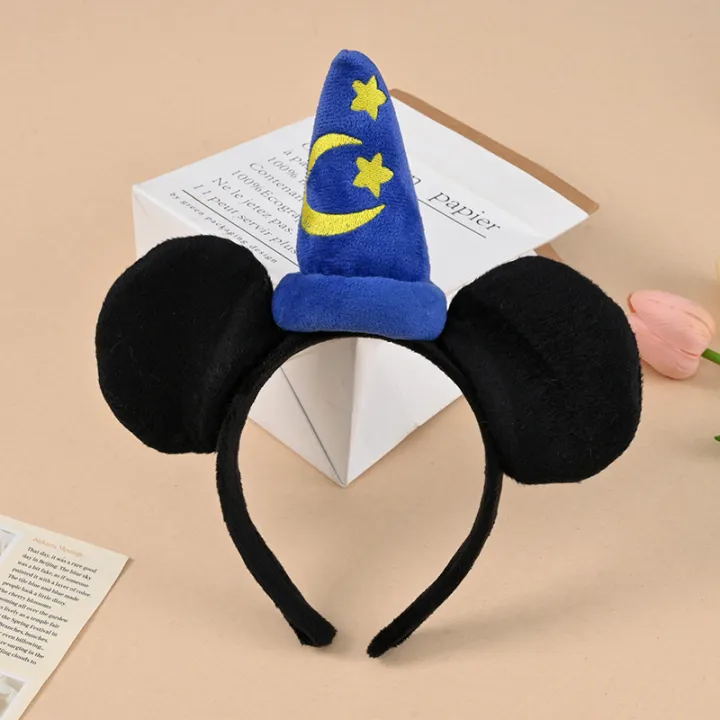 2026%20Disney%20Mickey%20Mouse%20Plush%20Magic%20House%20Disney%20Headwear%20Cosplay%20Decoration%20Christmas%20Party%20Cloth%20Hair%20Band%20Adult/Children%20-%20Image%202