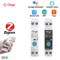 TUYA ZigBee Smart Circuit Breaker Smart Switch 1P 63A DIN Rail for Smart Home Wireless Remote Control Switch by APP chayo. 
