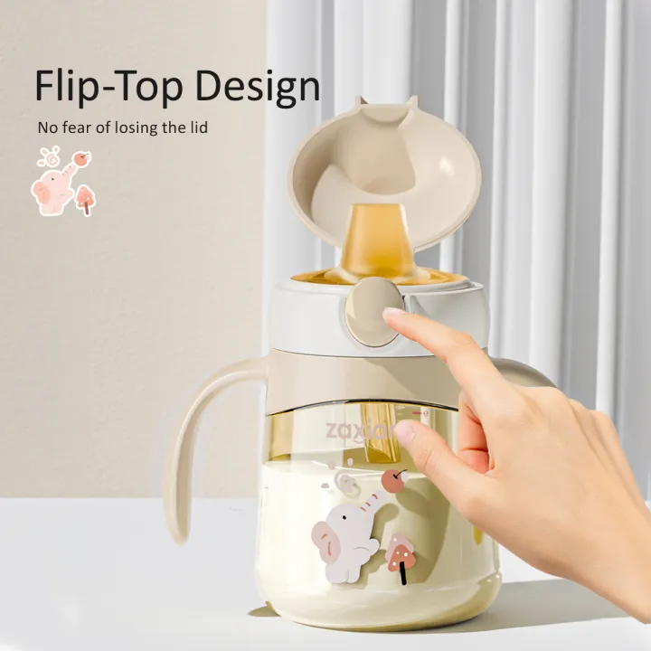 PPSU%20Toddler%20Drinking%20Cup%20with%20Straw,%20Duckbill%20Sippy%20Cup,%206+%20Months%20Baby%20Anti-choke%20Water%20Bottle%20-%20Image%203