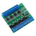 PWM MOS FET Module MOS Tube Module PWM 4-Channel MOS FET Module PLC Amplifier Circuit Board Driver Module 3-20V to 3.7-27VDC 10A. 