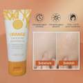 GMEELAN New Orange Exfoliating Whitening Gel Scrub Face Body Brigtening Skin50g.