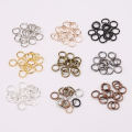 100/300pcs/Lot Hypoallergenic Earring Hook Kit Mix-color Ear Wires Fish Hooks Open Jump Rings Earplugs For DIY Jewelry Making. 