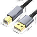 USB Printer Cable,USB 2.0 Type A Male to B Male Scanner Cord High Speed for , , , Epson, Lexmark, Xerox and More. 