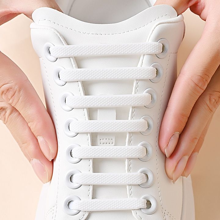1%20Pair%20Quick%20Release%20Elastic%20Shoelaces%20Black%20White%20Gray%20for%20Running%20Shoes%20Casual%20Sneakers%20Comfortable%20Durable%20Washable%20-%20Image%202