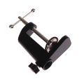 C-Shaped Clip Desk Table Mount Clamp For Microphone Suspension Boom Scissor Arm Stand Holder Table Light Bracket.