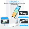 Foldable Desk Mobile Phone Holder Stand For IPhone IPad  Adjustable Desktop Tablet Holder Universal Table Cell Phone Stand. 