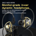 QKZ AK6 Ares EDX PRO 1DD Dynamic Earphones HIFI Music Sport Earbuds In Ear Earphones Sport Noise Cancelling Headset EDXPRO DQ6 Z. 