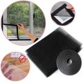 1.5*2M Anti Mosquito Window Screen Mesh Invisible Curtain for Living Room Decoration Summer Self-adhesive Window Curtain. 