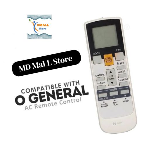 Wire Remote General General AC Remote Control - Universal Replacement Remote for General ...