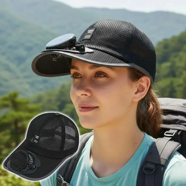 Solar%20Powered%20Cap%20with%20Fan%20Summer%20Breathable%20Mesh%20Sun%20Protection%20Outdoor%20Baseball%20Hat%20For%20Men%20USB%20Rechargeable%20Cooling%20Headwear%20-%20Image%205
