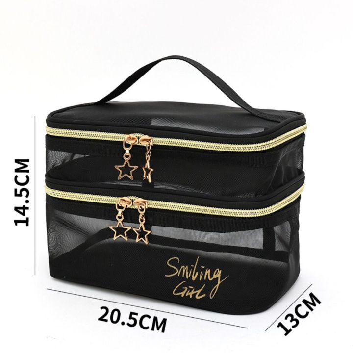 Double-layers%20Black%20Mesh%20Cosmetic%20Bag%20Travel%20Portable%20Large-Capacity%20Makeup%20Case%20Organizer%20Storage%20Pouch%20Zipper%20Toiletry%20Bags%20-%20Image%204
