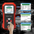 Lancol Micro 500 12V Car Battery Tester 40-3000 CCA Lithium Battery Test Lead Acid Battery Analyzer LED Display with QR Code. 