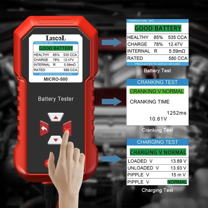 Lancol%20Micro%20500%2012V%20Car%20Battery%20Tester%2040-3000%20CCA%20Lithium%20Battery%20Test%20Lead%20Acid%20Battery%20Analyzer%20LED%20Display%20with%20QR%20Code%20-%20Image%204