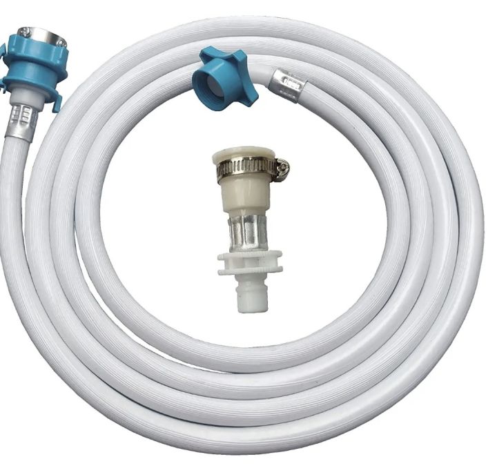 Inlet Hose With Tap Adapter Washing Machine Fully Automatic 1.5Meter
