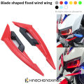 Motorcycle Front Fairing Winglets 1pair Universal Side Spoilers Dynamic Wing Sticker Motorcycle Winglet Aerodynamic. 