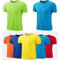 Men Women Quick Dry Short Sleeve Sport T Shirt Gym Jerseys Fitness Shirt Trainer Running T-Shirt Teenager Breathable Sportswears.