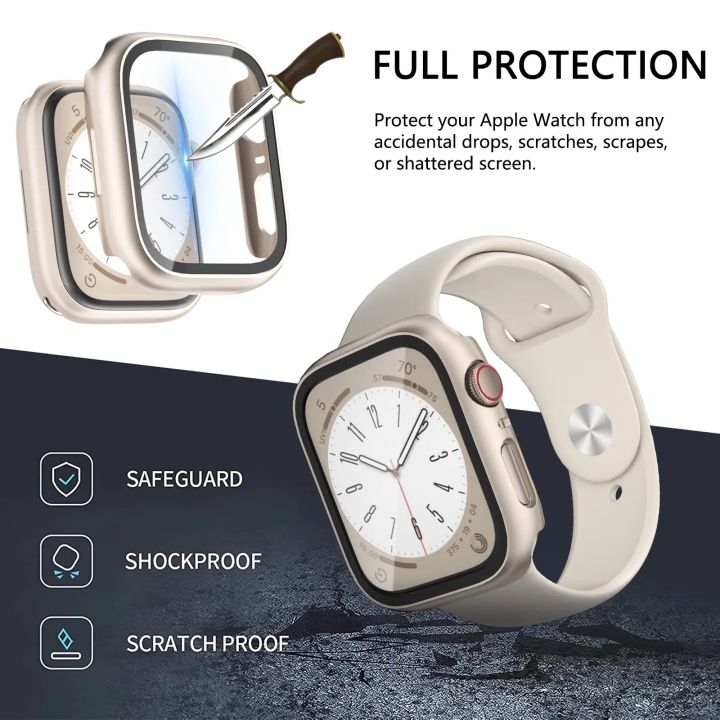 Accessories%20For%20Apple%20Watch%2010%2011%20Tempered%20glass+Case%2046mm%2044mm%2045mm%2041mm%2040mm%2042mm%20Screen%20Protector%20iwatch%20series%209%208%207%206%20SE%203%20-%20Image%204