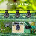 100pcs Sunshade Mesh Buckle Durable Can Withstand Bad Weather Conditions Locking Ring Design Tight And Firm Suitable For Garden. 