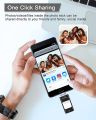 128Gb 4 in 1 USB 3.0 OTG FLASH DRIVE Compatible with iPhone, iPad, Android, PC and More Devices (Silver). 