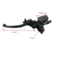 Motorcycle Cylinder Hydraulic Brake Lever Clutch Lever Pump Left Right For Universal 50cc-250cc Dirt Bike ATV Four-wheel. 
