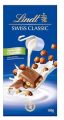 Lindt Swiss Classic Milk Chocolate With Hazelnut Bar 100 Gram (Pack of 1/2/3/5). 