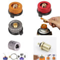 Camping Gas Stove Converter Gas Burner Furnace Connector Canister Adapter Outdoor Picnic Stove Accessorie Propane Refill Adapter. 