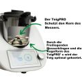 For Thermomix TM5 TM6 Mixer Blades Dough Kneading Head Seam Protection From Dough Dirt Thermomix Accessories Blender Parts. 