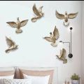 wall hanging 6p pigeon and 5p flamingos set for home decor. 