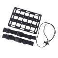 Motorcycle Molle Panel For Trunk Storage Metal Waterproof Tactical Universal Side Box Organizer Modular Storage. 