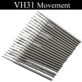 VH31 Metal Watch Winding Stem Replacement Steel Movement Kit Stem Fit VH31 Movement Crown Stem. 