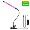 30-150 LED USB Grow Light Phytolamp for Plants with Control Full Spectrum Fitolamp Lights Home Flower Seedling Clip Phyto Lamp. 