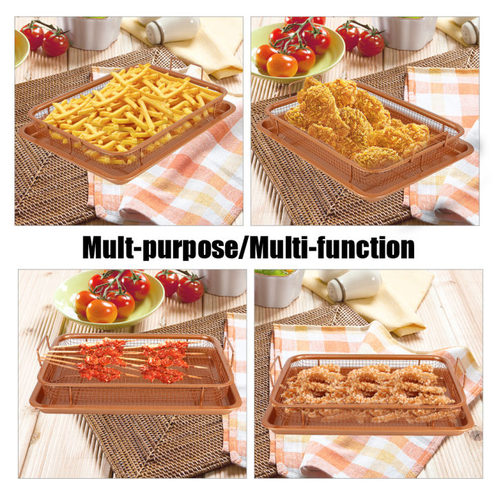 Oil%20Frying%20Baking%20Pan%20Grill%20Crispy%20Mesh%20Stainless%20Steel%20Baking%20Tray%20Copper%20For%20Oven%20Air%20Fryer%20BBQ%20Non-stick%20Chips%20Basket%20-%20Image%205