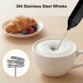 Electric Milk Frother Mini Coffee Whisk Mixer Wireless Milk Foamer Maker Type-C Rechargeable Egg Beater Handheld Stirrer Blender.