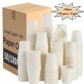 50/100PCS Disposable Small Paper Cups Thickened Durable Disposable Mini Paper Cups Coffee Candy Supermarket Tasting Party. 
