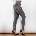 Shascullfites Melody Womens High Waisted Jeans Slim Fit Bum Lift Jean For Girls Push Up Stylish Full Length. 