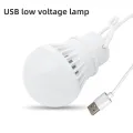 3/5/7W USB Lamp Bulb 5V Portable Camping Lantern Lamp LED USB Power Reading Book Light For Outdoor Camping Tent Lighting. 