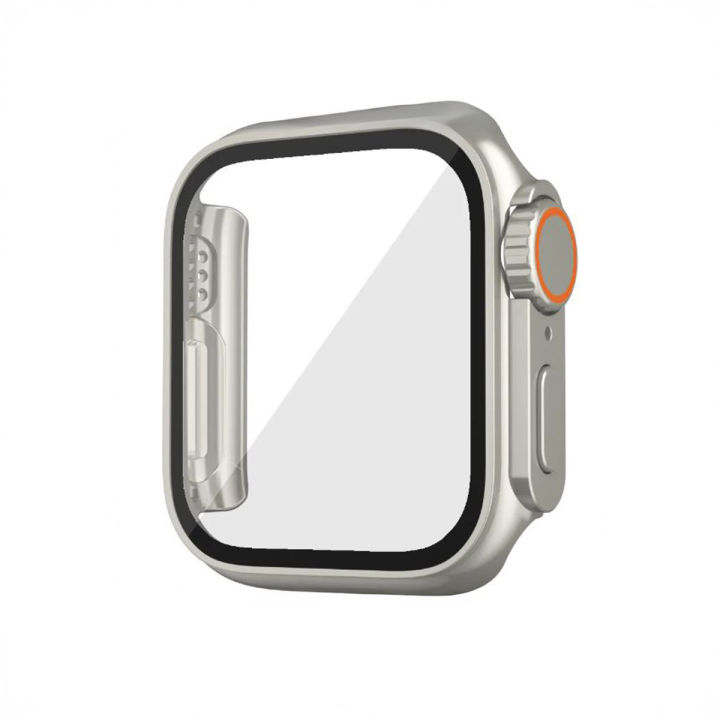 Smartwatch case & 45/49 mm All watch series Hard Pc Full Coverage Smart Watch Protective Cover Case Screen Protector For ultra Watch Ultra 45 Mm
