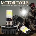 Bike Led Headlight Bulb M6 Headlight Lamp with Flasher 3 in 1 Modes for Motorcycle Universal. 