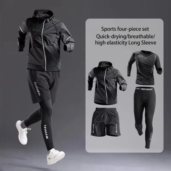 New%20Men's%20Sportswear%201-5Pcs%20Suit%20%20All-Season%20Running%20Cycling%20Fitness%20Quick%20Drying%20Clothing%20Jogging%20Training%20Men's%20Track%20Suit%20Set%20-%20Image%204