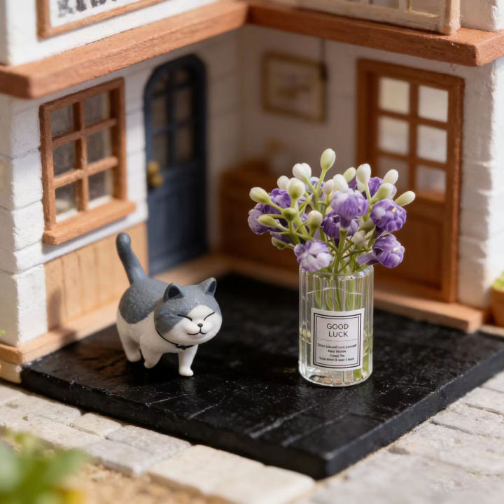 1%20Dollhouse%20Miniature%20Flower%20Glass%20Vase:%201/12%20Mini%20Simulation%20Flower%20Plant%20Vase%20Decorative%20Model%20-%20Image%202