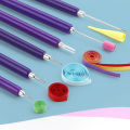 Quilling Paper Pen Scrapbooking Rolling Manual Craft DIY Origami PVC Handle Slotted Structure Practical Quilled Tools. 