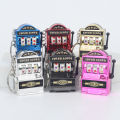 Fruit Slot Machine Keychain Lucky Charm Jackpot Keychains Mini Casino Pendant Bag Charm Novelty s for Kids Adults. 