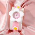 Simple and Stylish Silicone Children's Flower Quartz Watch. 