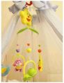 New sweet cuddles harmonious musical cot with hanging cartoons for toddlers/infants/New -borns baby- Multi colors multicolor (6 Pcs set ) (set design available 1 design sending )(multicolor). 