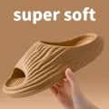 Women's Super Soft Eva Thick Platform Slides, Minimalist And Comfortable Indoor Bathroom Non-Slip Slippers, Women's Slippers. 