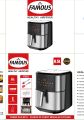 Famous Air-Fryer 8.5Liter ( Faf-813 ) Turbo. 