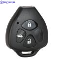 jingyuqin 2/3/4 Buttons Car Remote key shell Fob For Toyota Camry Corolla Avalon Venza Reiz RAV4 Crown No Blade key Case. 