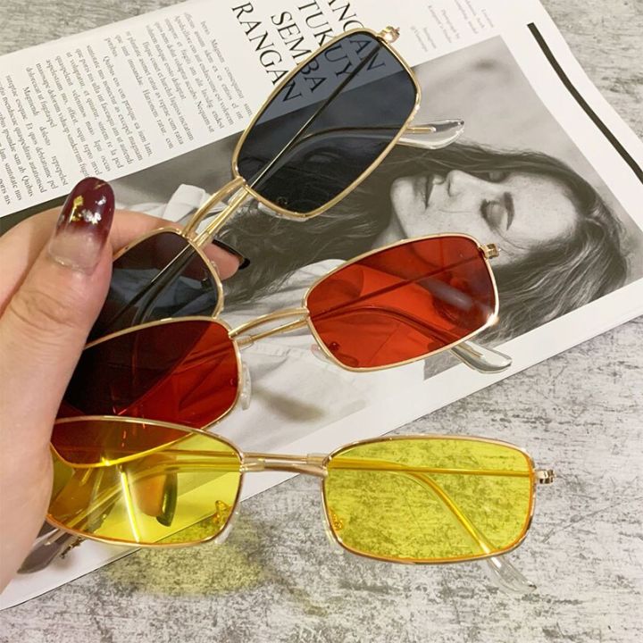 Sunglasses Small Frame Glasses Metal Frame Square Sunglasses Sunglasses