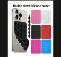 Double Sided Silicone Suction Pad Mobile Holder | Reusable Sticky Grip Mount for Phone, Car Dashboard, Wall & Multi-Purpose Anti-Slip Pad. 